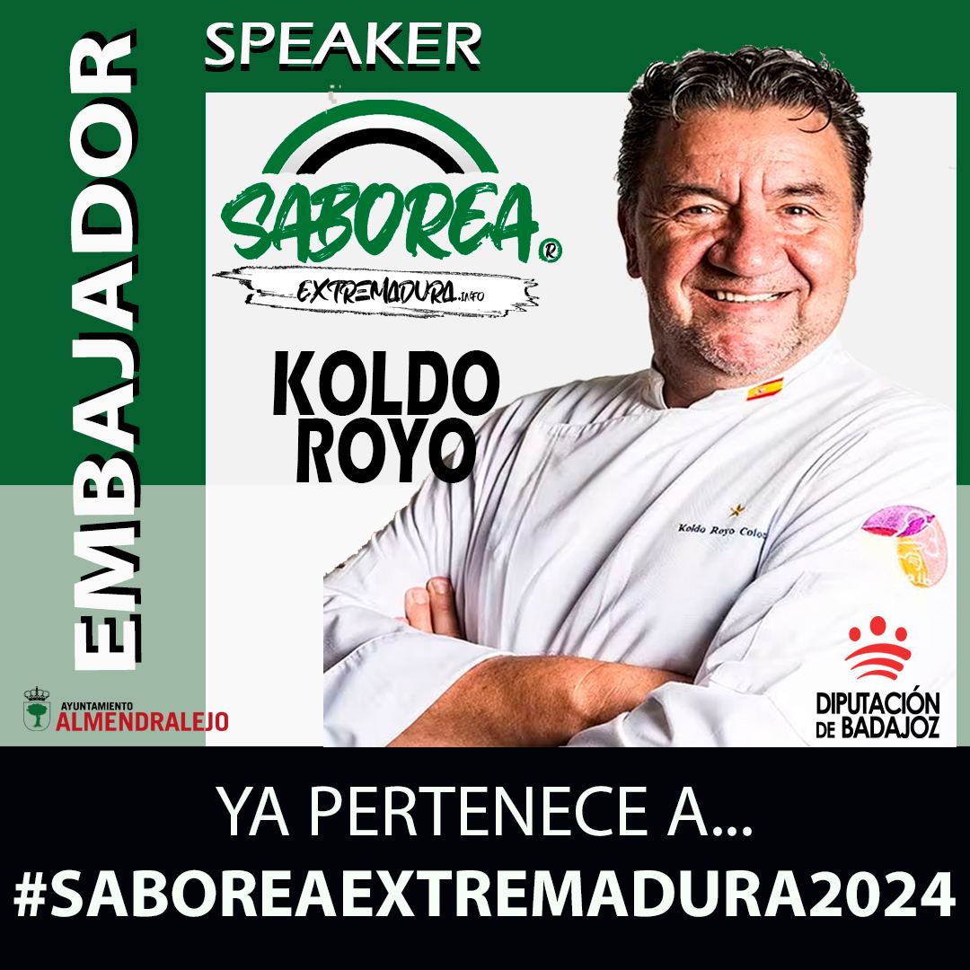 Lee más sobre el artículo KOLDO ROYO YA PERTENECE A #SABOREAEXTREMADURA